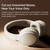 BT037NC Wireless Headsets Noise Canceling Ear Buds Longer Playtime Earphones White K484-PEL_0R6U8BIQ