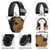 Electronic Ear Protection Earmuffs Noise Reduction Ultra-Thin Hearing Protector Muffs NRR 23dB Black K484-PEL_0RIYPDB2