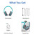 A18 Wireless Headphones over Ear Hi-Fi Stereo Deep Bass Wireless Earphones for Laptop Pc Computer M K484-PEL_0QPVFS9V