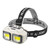 XPE+COB Headlights USB Rechargeable IPX4 Waterproof Power Display Motion Sensor Head Lamp For Campi K484-PHO_0ZY5BP8J
