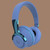 H2 Wireless Over Ear Headphones Low Latency Soft Ear Cups Brilliant Glow 24H Playtime Stereo Sound  K484-PEL_0QJI7VAX