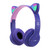 P47 Kids Headphones With Cat Ear RGB Led Light Up Foldable Over-Ear Headphones With AUX 3.5mm Wirel K484-PEL_0QJ6Z2FM