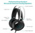 Professional 7.1 Gaming Headset Gamer Surround Sound USB Wired Headphones with Microphone for PC Co K484-PEL_0BMJM6X6