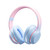Foldable Bluetooth 5.2 Headphones Gradient Color Design Music Earphone Wireless Gaming Headset blue K484-FQZCO_RGDLCVJ8