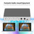 Km200 Karaoke Mixer Portable Digital Stereo Audio Echo System 4k/2k Hdmi Karaoke Amplifier with Dua K484-PEL_0PBOR8AV