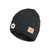 Color: WEAVED CHECX  BLACK - Bright Beanie Multi-functional Hat With LED Light And Bluetooth Headph K290-52073770058001