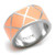 TK218 - High polished (no plating) Stainless Steel Ring with No Stone A874-TK218