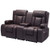 Loveseat Recliner Sofa, Power Reclining Couch with Heating & Massage and Timer, PU Leather Electric E415-DDPYSRSFDDKD1TA1D001V1