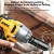 DEWALT 1/2in High Torque Electric Wrench Brushless Cordless Impact Wrench Decoration Team Power Too F640-3256806726858683