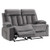 Loveseat Recliner Sofa, Power Reclining Couch with Heating and Massage, Soft Velvet Electric Reclin E415-DDBYSRSFDDKD7XMSB001V1