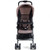 Toddler Travel Stroller for Airplane with Canopy and Adjustable Backrest-Coffee - Color: Brown D681-BB4758CF