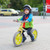 12 Inch Balance Bike with Adjustable Seat and Rotatable Handlebar-Green B593-TS10173