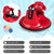 12V Kids Ride On Bumper Car with Remote Control Lights and Music-Red - Color: Red D681-TQ10082US-RE
