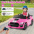 12V Licensed Ford Mustang Shelby GT500 Kids Ride on Car with Remote Control for Kids Aged 3-8-Black B593-TQ10263US