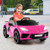 12V Electric Kids Ride On Car Licensed Chevrolet Corvette C8 with Remote Control Ages 3+ Years Old- B593-TQ10243US