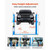 2 Post Lift, 12000 lbs Capacity, 220V 2.95 HP Powerful Motor, Two Post Car Lift Auto Hoist for Seda E415-SZJSJ70INCHD0UEU6001V7