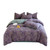Color: Purple, Bedding Size: 1.8 flat sheet - Four-piece Cotton Double-layer Bedding Set Q119-CJCS253786802BY