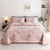 Color: Hanrui Powder, style: Only the bed cover-245X250cm, Size:  - Cotton Bed Comforter Quilted Be Q119-CJCS245155633GT
