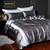 Color: Metallic Silver, Size Specification: 2.0m - Four-piece Silky Sleep Bare Silk Quilt Cover Q119-CJCS237770504DW