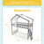 Twin over Twin House Bunk Bed with Roof and Guardrails for Kids-White & Gray B593-HU10999+
