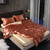Color: Coffee Camel, Size Specification: 1.5m - Four-piece Silky Sleep Bare Silk Quilt Cover Q119-CJCS237770546TG