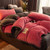 Pattern: Bean Pink A Style, Size Specification: 180X220cm - Coral Fleece Plus Velvet Thick Duvet Co Q119-CJYD255722704DW