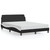 Bed Frame Black and White A949-3207673