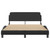 Bed Frame Black and White A949-3207673