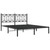  Bed Frame Black Steel King Size Bed Frame Rectangular Modern A949-376130