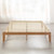 King size Solid Wood Platform Bed Frame in Natural Wooden Finish Q280-KNHPBF1929376145