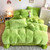 Pattern: Green, Size Specification: 1.8M Fitted Sheet - Mink Fur Fabric Long Wool Thickened Warm Wi Q119-CJCS253803248VE