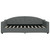  Day Bed Dark gray 100% polyester, metal, solid wood, foam Twin A949-354199
