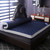 Color: Grid Blue, style: Thickness 6cm-150x190cm, Size:  - Latex Tatami Mattress Soft Cushion Folde Q119-CJCS174991019SH