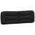  Bed Frame Black and White Faux leather, Metal, Pine Wood, Plywood A949-3213973