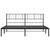  Metal Bed Frame Black Powder-Coated Steel Double Metal Bed Frame A949-372184