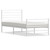  Bed Frame White Powder-coated steel Single Bed Frame A949-352380