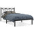  Bed Frame Black Steel Twin Bed Frame Rectangular Modern A949-376123
