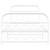  Bed Frame White Steel Twin Bed Frame Rectangular Modern A949-377179