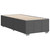  Bed Frame Dark Gray Polyester, Plywood, Engineered wood Twin XL A949-3284876