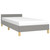  Bed Frame With Headboard Light grey A949-347447