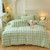Color: Matcha green, Bedding Size: 1.8M fitted sheet - High-end Dehaired Angora Milk Fiber Bed Thic Q119-CJCS254702844RI