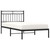 Bed Frame Black Powder-Coated Steel Single Bed Frame A949-373685