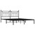  Bed Frame Black Powder-Coated Steel Full Bed Frame Rectangular A949-353542