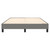  Bed Frame Dark Grey Fabric, plywood, engineered wood Queen A949-3120558