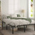 King 18-inch Metal Platform Bed Frame with Under-Bed Storage Space Q280-KNGPLETCW15974892