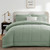 Color: SageGreen, Size: Full - 7-piece Bagged Bedding Set Suit Q119-CJYD245271419SH