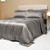 Pattern: Classic Gray, Size Specification: 2.0 bed flat sheet 4 pieces - 200 Luxury Lenzing Tencel  Q119-CJCS246325434HS