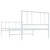  Bed Frame White Powder-Coated Steel Twin Bed Frame Rectangular A949-352542