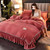 Pattern: Pink B Style, Size Specification: 150X200cm - Coral Fleece Plus Velvet Thick Duvet Cover Q119-CJYD255722777YB