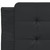  Bed Frame Black Faux leather Single Durable Bed Frame A949-3208212